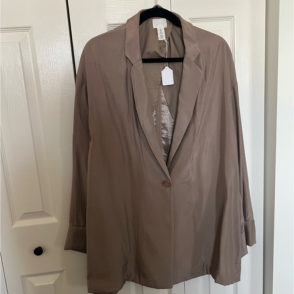 SILK LIKE BLAZER